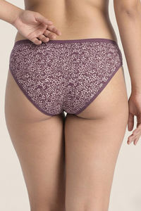Zivame Low Rise Full Coverage Bikini Panty (Pack of 3) - Multicolor — thumbnail 11